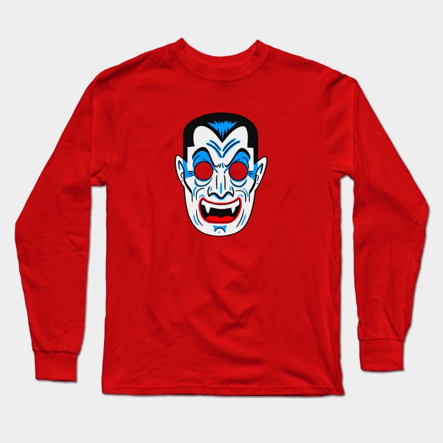 Halloween Mask Long Sleeve T-Shirt by Tuckerjoneson13